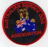 FOREIGN,AUSTRALIA,AUSTRALIAN SERVICE DOG ASSOCIATION K-9 2